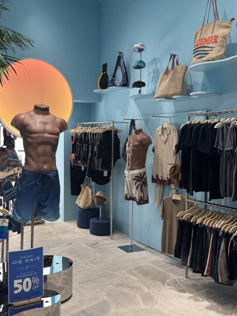 Santa Irreverência - BlueMan – Shopping Rio Sul