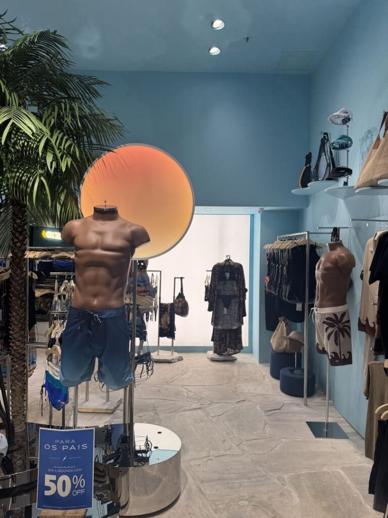 Santa Irreverência - BlueMan – Shopping Rio Sul